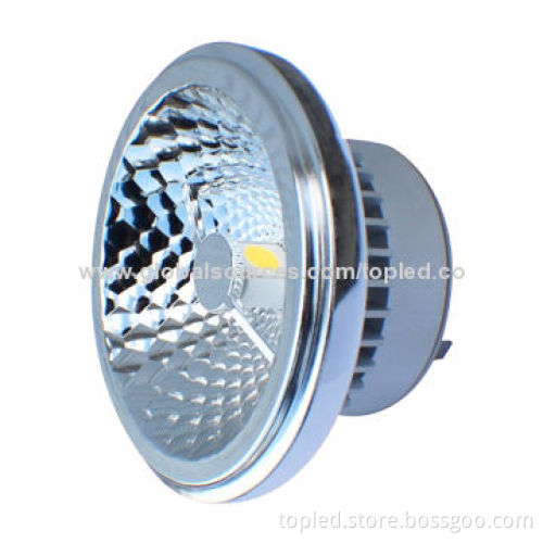 New Design Dimmable 18W MCOB G53 AR111 LED Spotlight with 100-240V AC Voltage